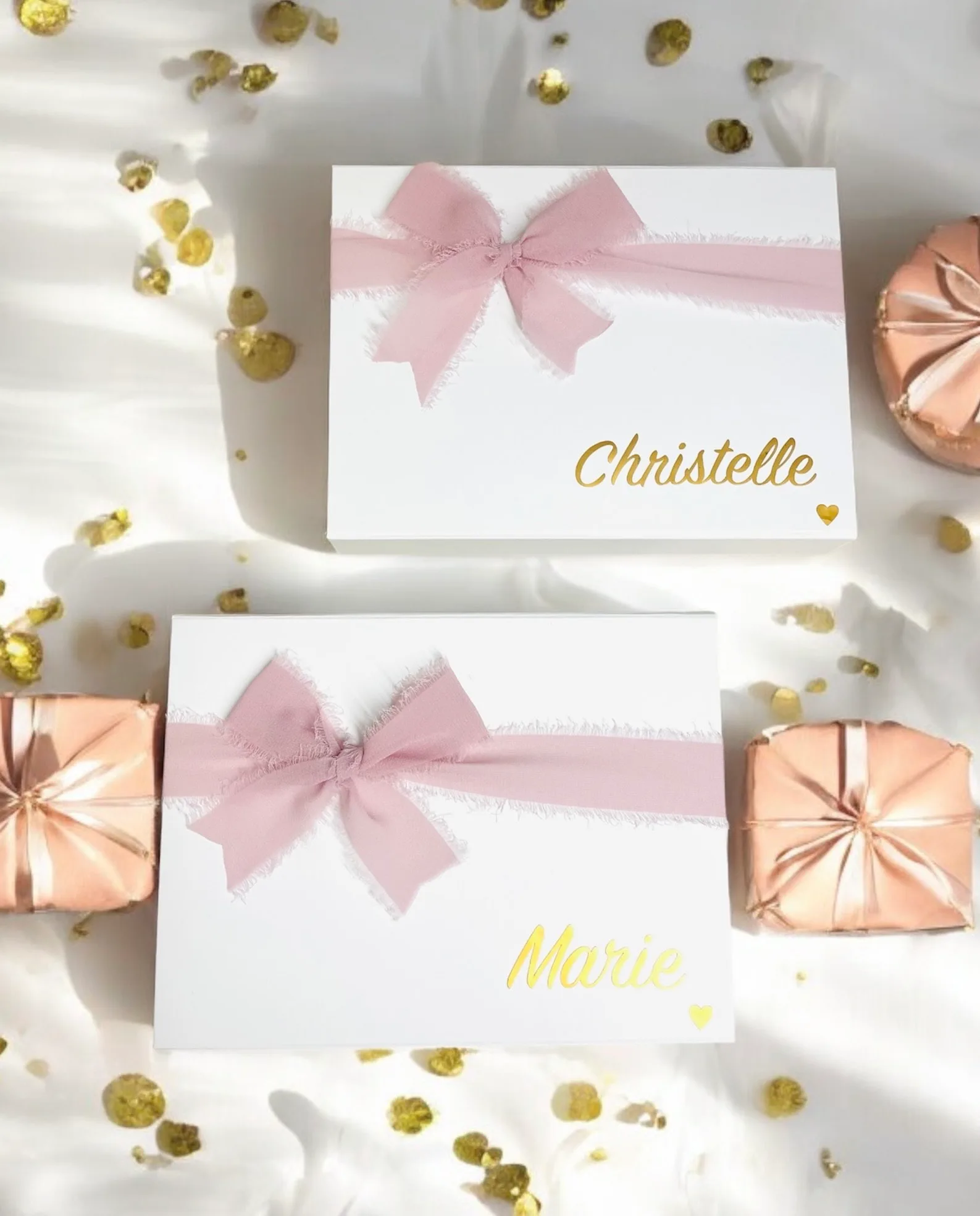 coffret flocage christelle & marie